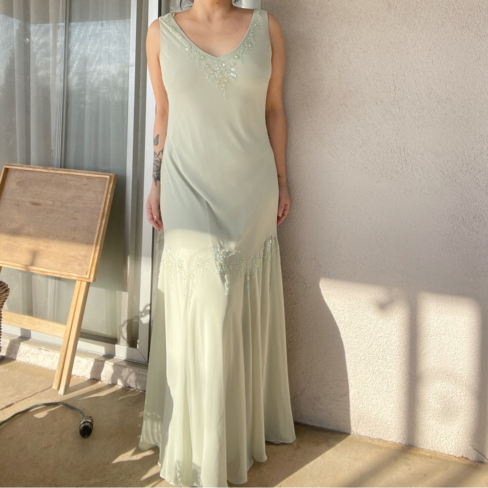 Vintage 90s Beaded Dress